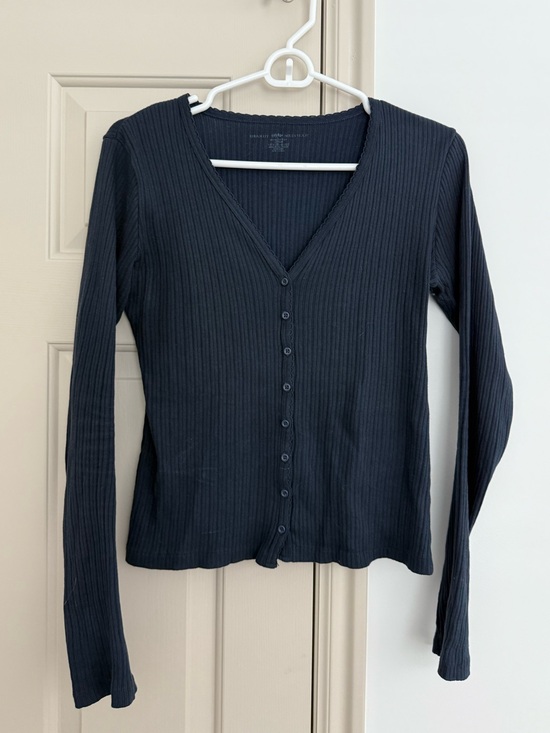 Brandy Melville Sweaters - Brandy Melville Navy Blue Cardigsn